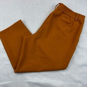 On 34th Women's Double-Weave Pull-on Ankle Pants XL